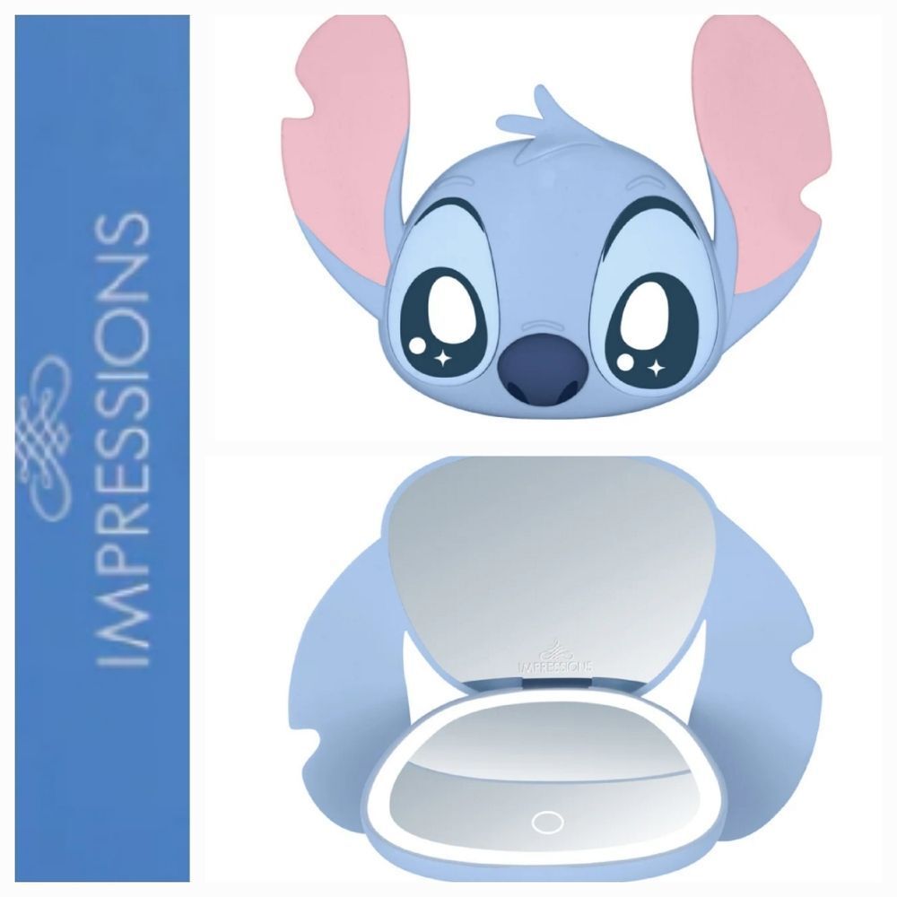 Impressions X Stitch Ohana LED Compact Mirror